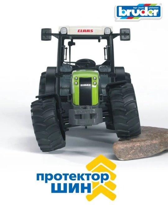 Трактор Bruder Claas Nectis 267 F черный, зеленый