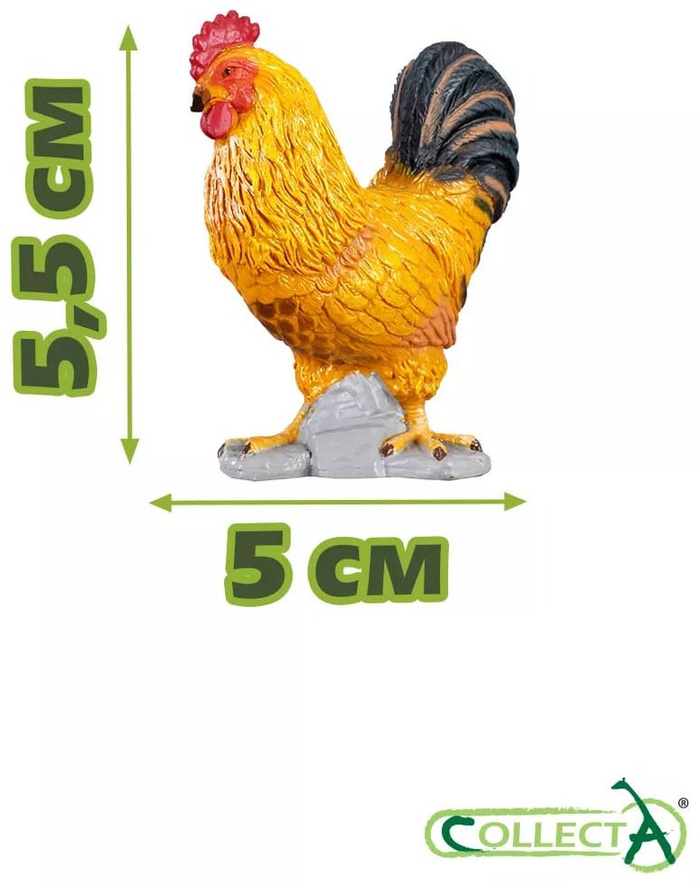 Фигурка Collecta Петух 5.5 см 1 шт