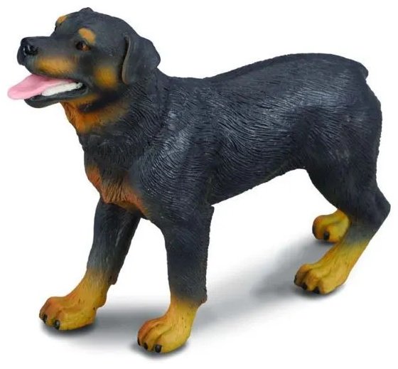 Фигурка Collecta Ротвейлер, ,L 8.5 см 1 шт