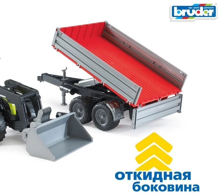 Трактор Bruder Claas Nectis 267 F мультиколор