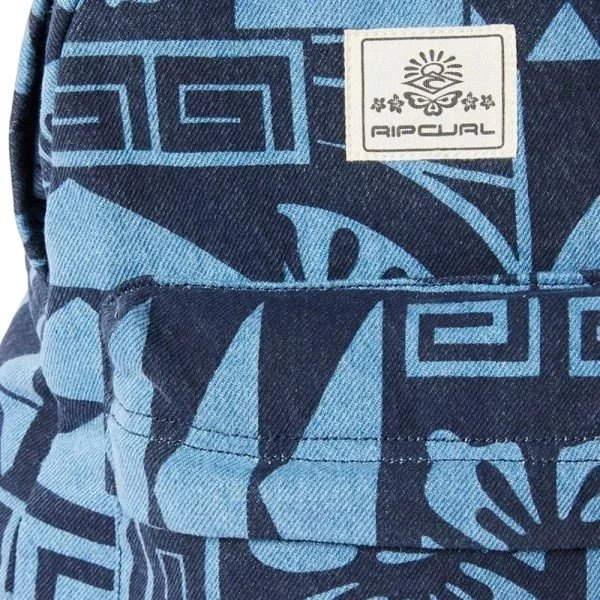 Рюкзак Rip Curl хлопок черный, голубой купить,0