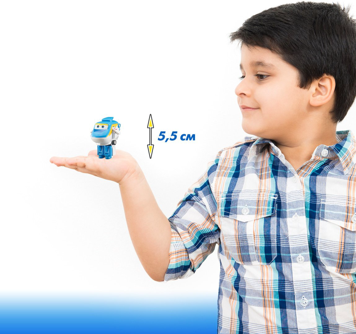 Трансформер Super Wings Тони, высота 5.5 см купить,NaN