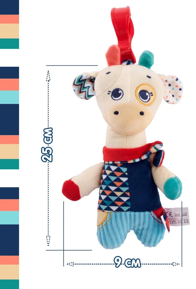 Игрушка-подвеска Happy Snail Жираф Спот - ForteMarket Игрушка-подвеска Happy Snail Жираф Спот купить,0