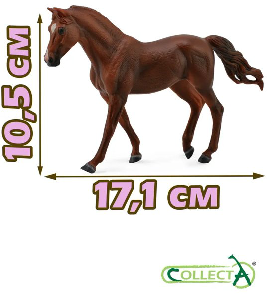 Фигурка Collecta Миссурийская фокстроттерская кобыла 10.5 см 1 шт купить,NaN