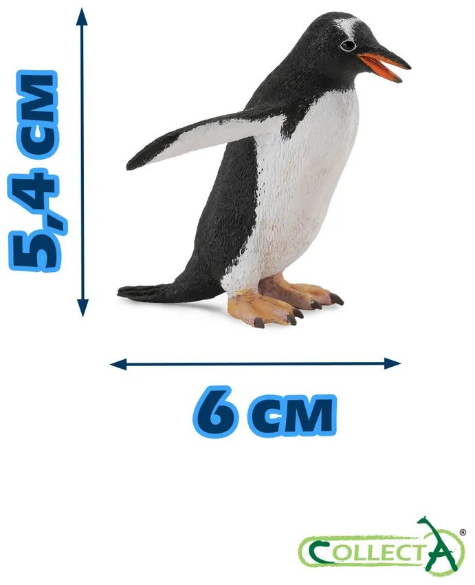 Фигурка Collecta Субантарктический пингвин, S 5.4 см 1 шт