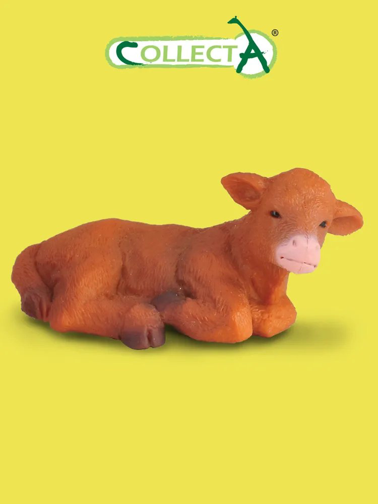 Фигурка Collecta Теленок высокогорный S 3 см 1 шт