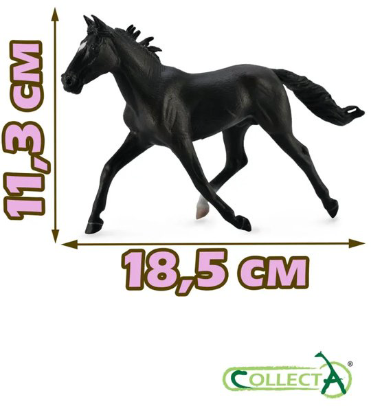 Фигурка Collecta Стандартбредный гнедой 11.3 см 1 шт купить,NaN