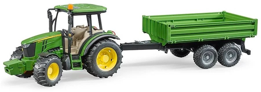 Трактор Bruder John Deere зеленый купить,NaN