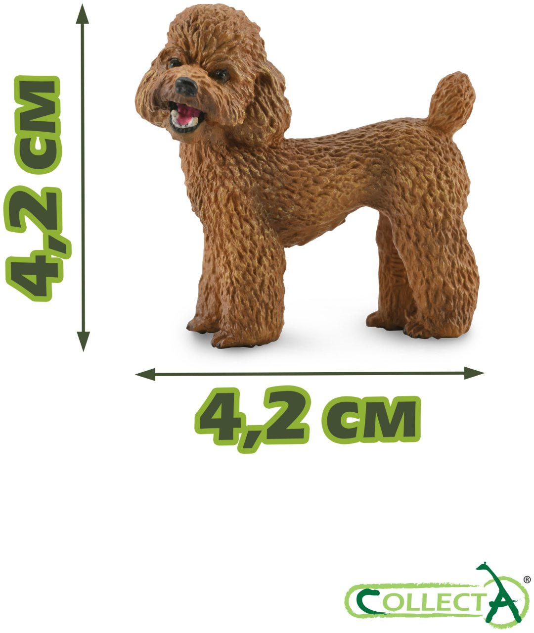 Фигурка Collecta Пудель 4.2 см 1 шт