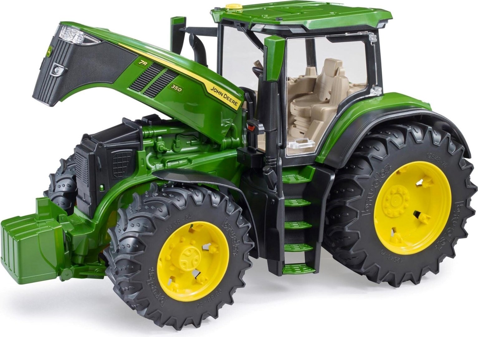 Трактор Bruder John Deere зеленый