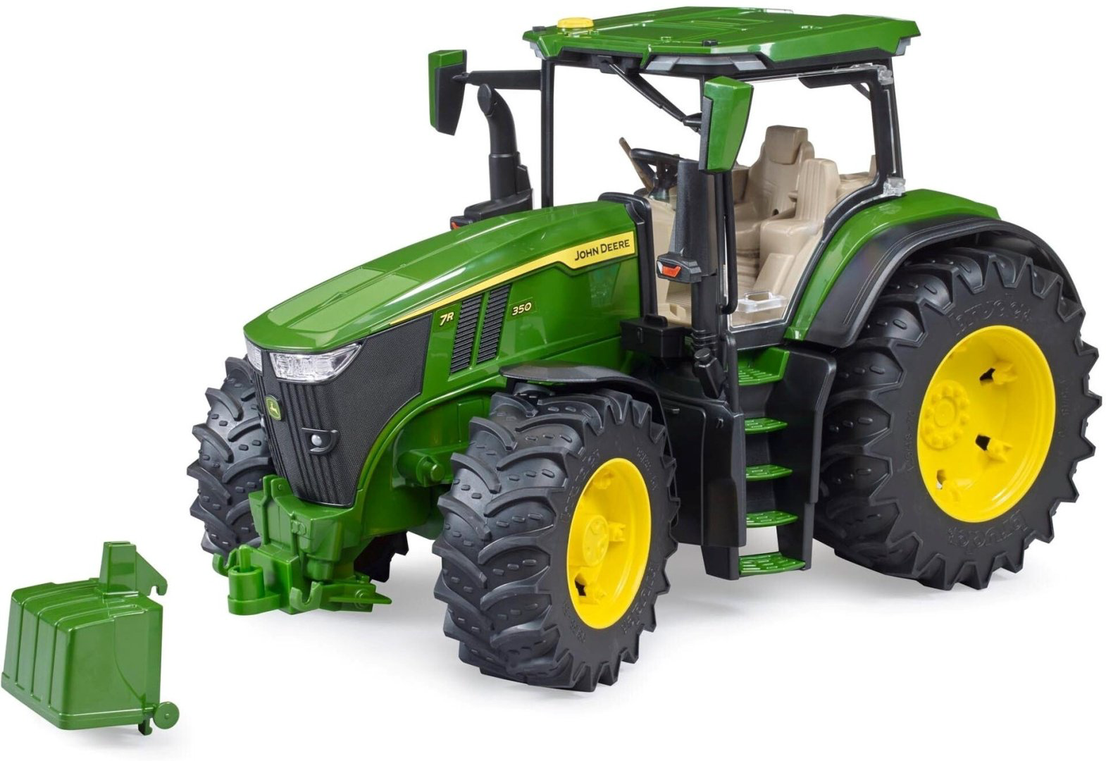 Трактор Bruder John Deere зеленый купить,NaN