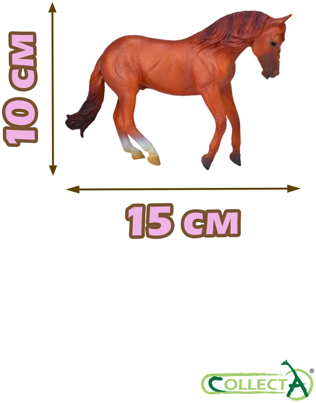 Фигурка Collecta Жеребец гнедой австралийской племенной лошади 10 см 1 шт