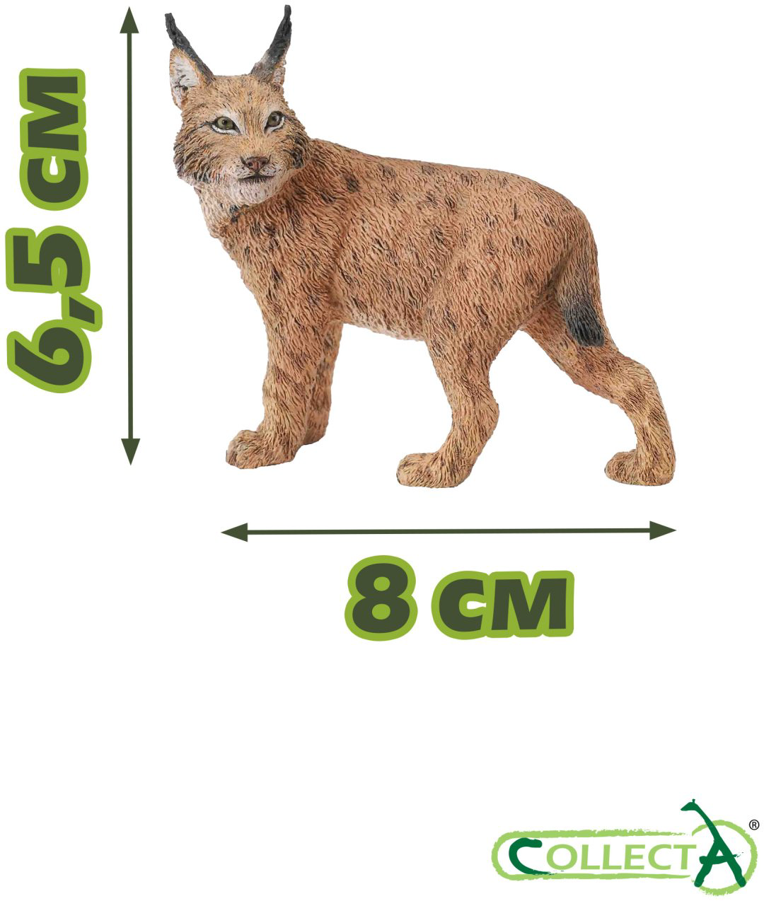 Фигурка Collecta Рысь 6.5 см 1 шт купить,NaN