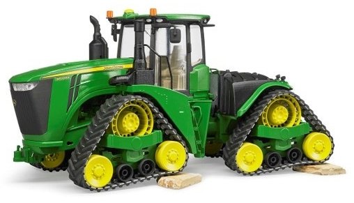 Трактор Bruder John Deere 9620RX гусеничный черный, зеленый