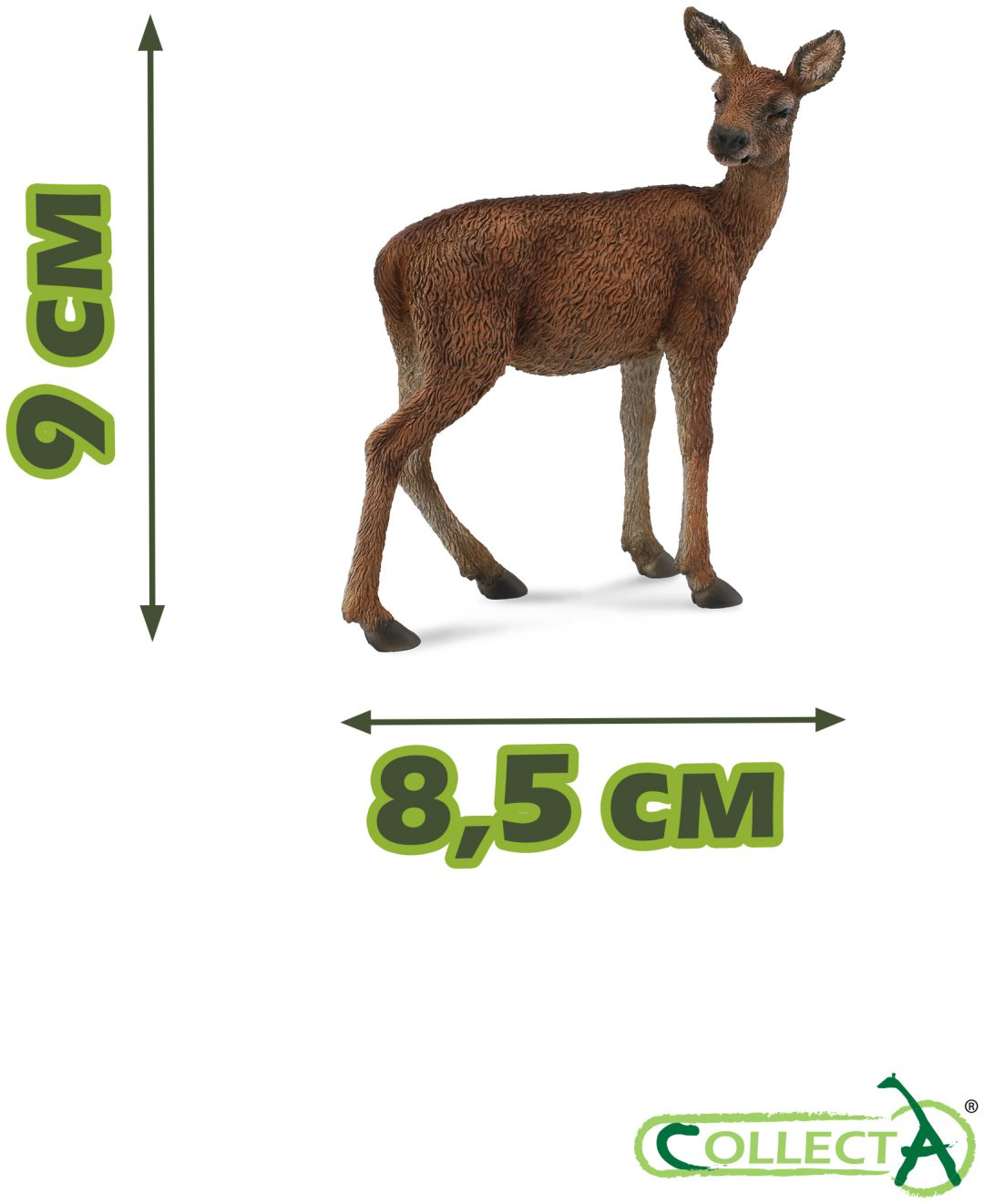Фигурка Collecta Самка оленя 9 см 1 шт купить,NaN