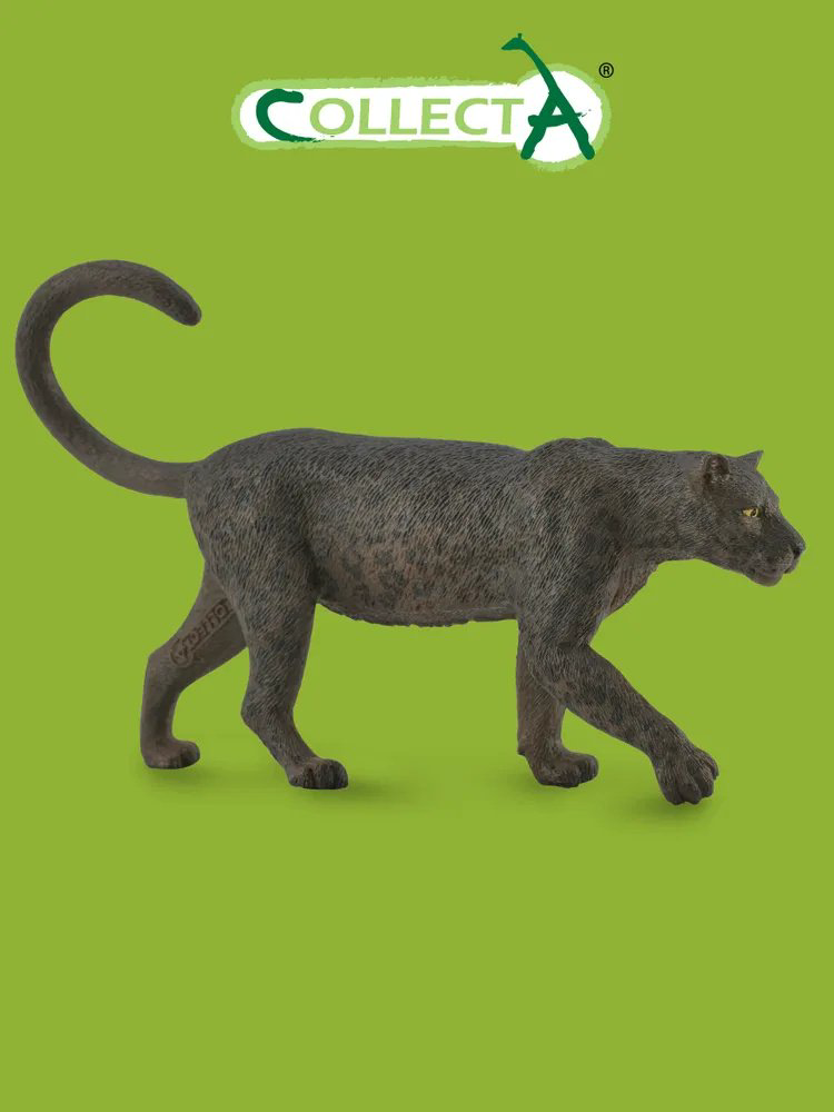 Фигурка Collecta Чёрный леопард, L 7.5 см 1 шт купить,NaN