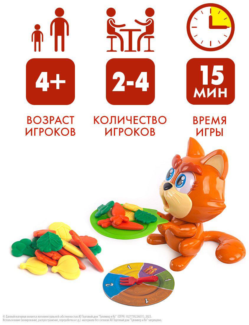 Настольная игра Goliath Голодный кошак купить,NaN