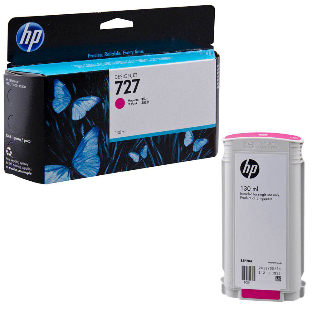 Картридж HP 727 B3P20A пурпурный