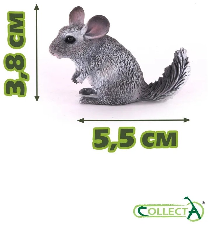 Фигурка Collecta Шиншила M 3.8 см 1 шт