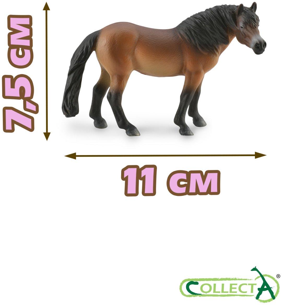 Фигурка Collecta Жеребец Эксмурский Пони 7.5 см 1 шт