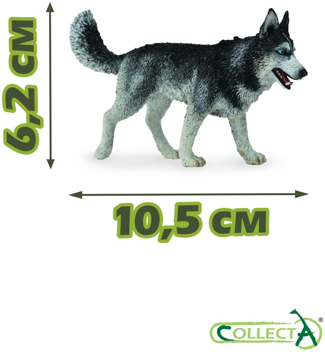 Фигурка Collecta Сибирская лайка 6.2 см 1 шт