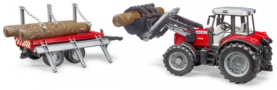 Трактор Bruder Massey Ferguson мультиколор купить,NaN