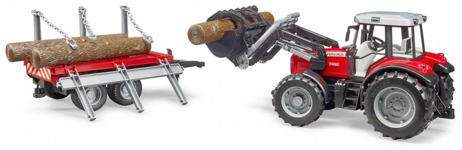 Трактор Bruder Massey Ferguson мультиколор купить,NaN