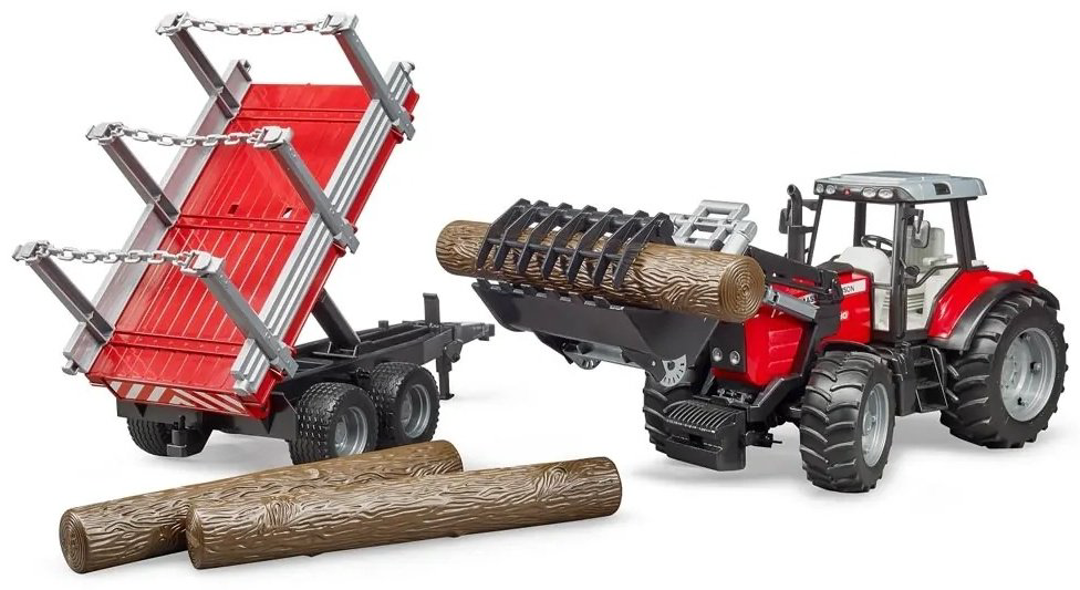 Трактор Bruder Massey Ferguson мультиколор купить,NaN
