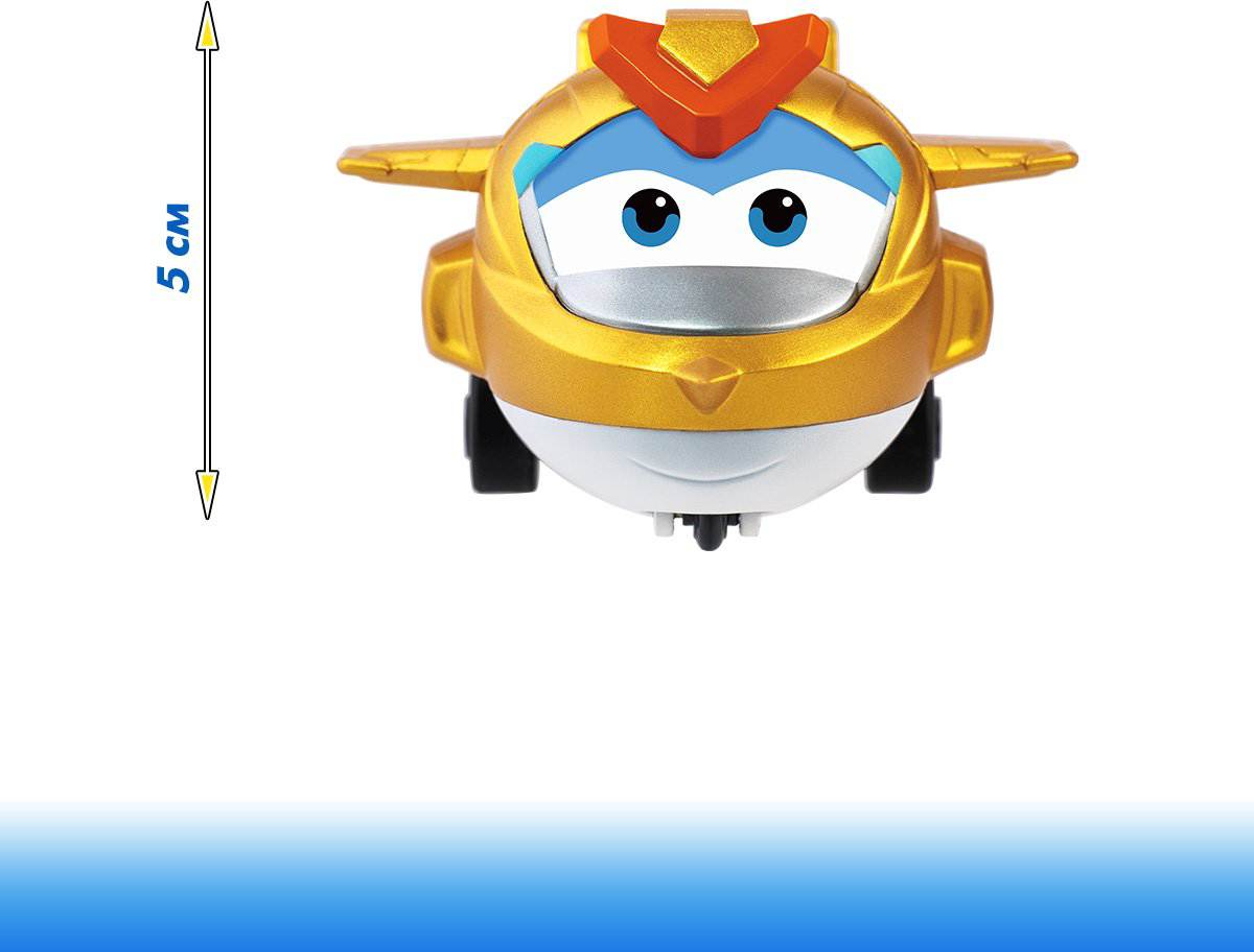 Трансформер Super Wings Голден Бой, высота 5 см купить,NaN