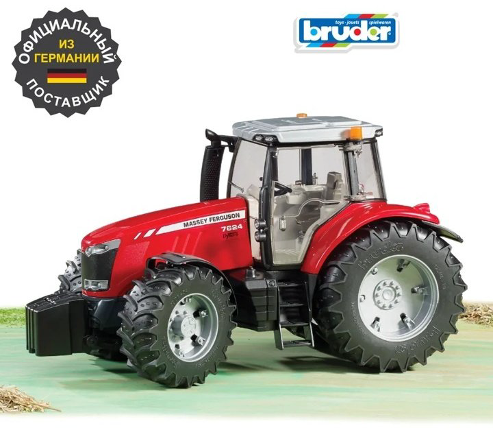 Трактор Bruder Massey Ferguson 7600 красный купить,NaN