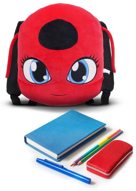 Рюкзак Miraculous полиэстер красный - ForteMarket Рюкзак Miraculous полиэстер красный купить,0