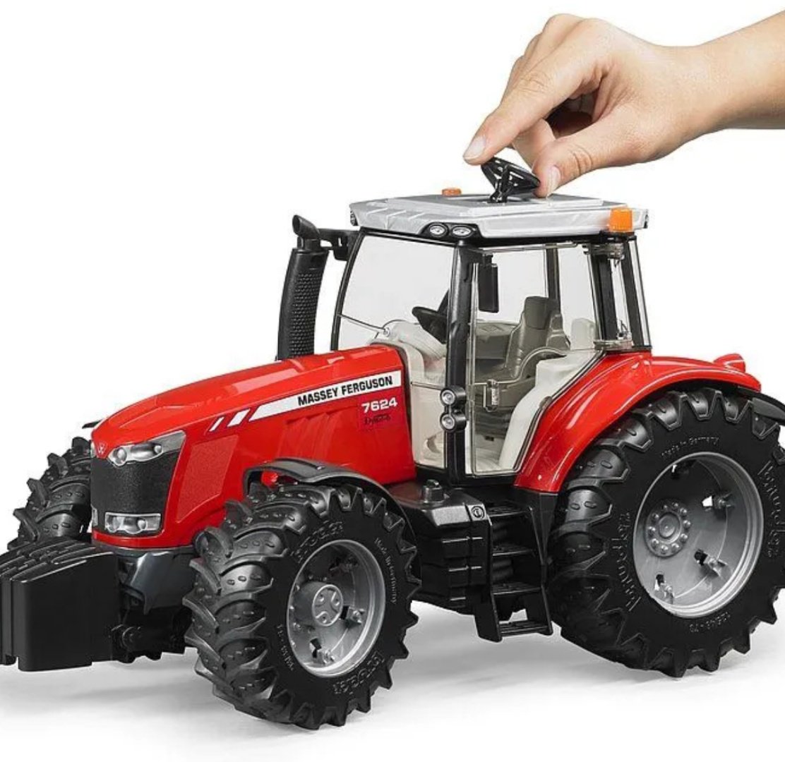 Трактор Bruder Massey Ferguson 7600 красный купить,NaN