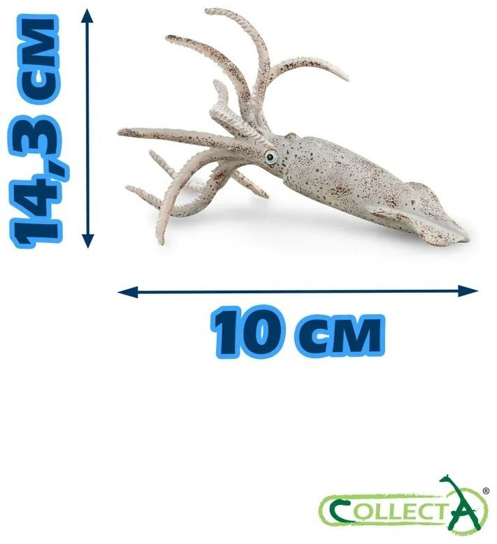 Фигурка Collecta Белемнит 14.3 см 1 шт купить,NaN