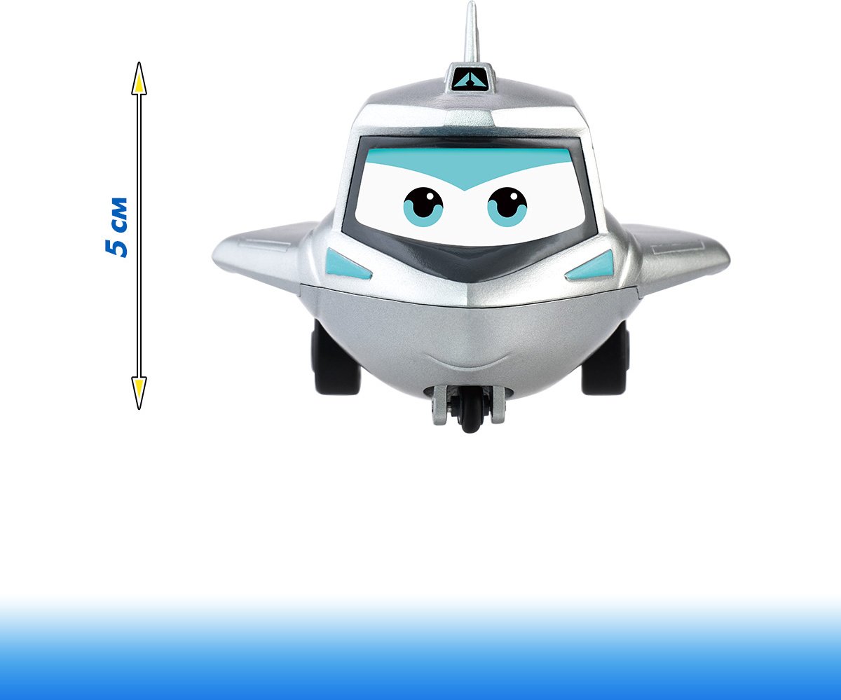 Трансформер Super Wings Тревер, высота 5 см