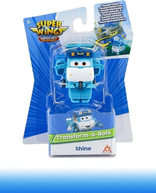 Трансформер Super Wings Шайн, высота 5.5 см купить,0