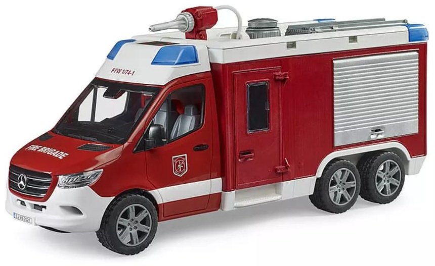 Пожарная машина Bruder Mercedes-Benz Sprinter Пожарная машина белый, красный
