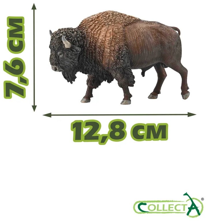 Фигурка Collecta Бык Бизон американский, XL 7.5 см 1 шт