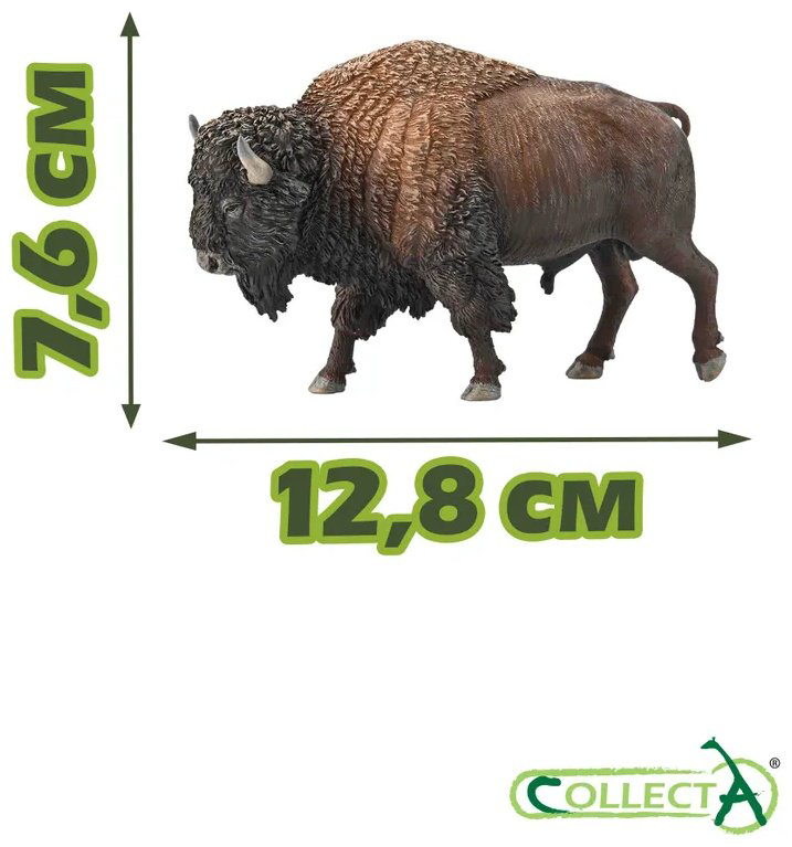Фигурка Collecta Бык Бизон американский, XL 7.5 см 1 шт купить,NaN