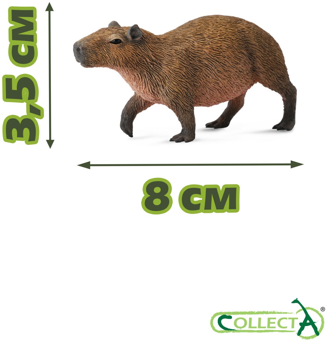 Фигурка Collecta Капибара 3.5 см 1 шт