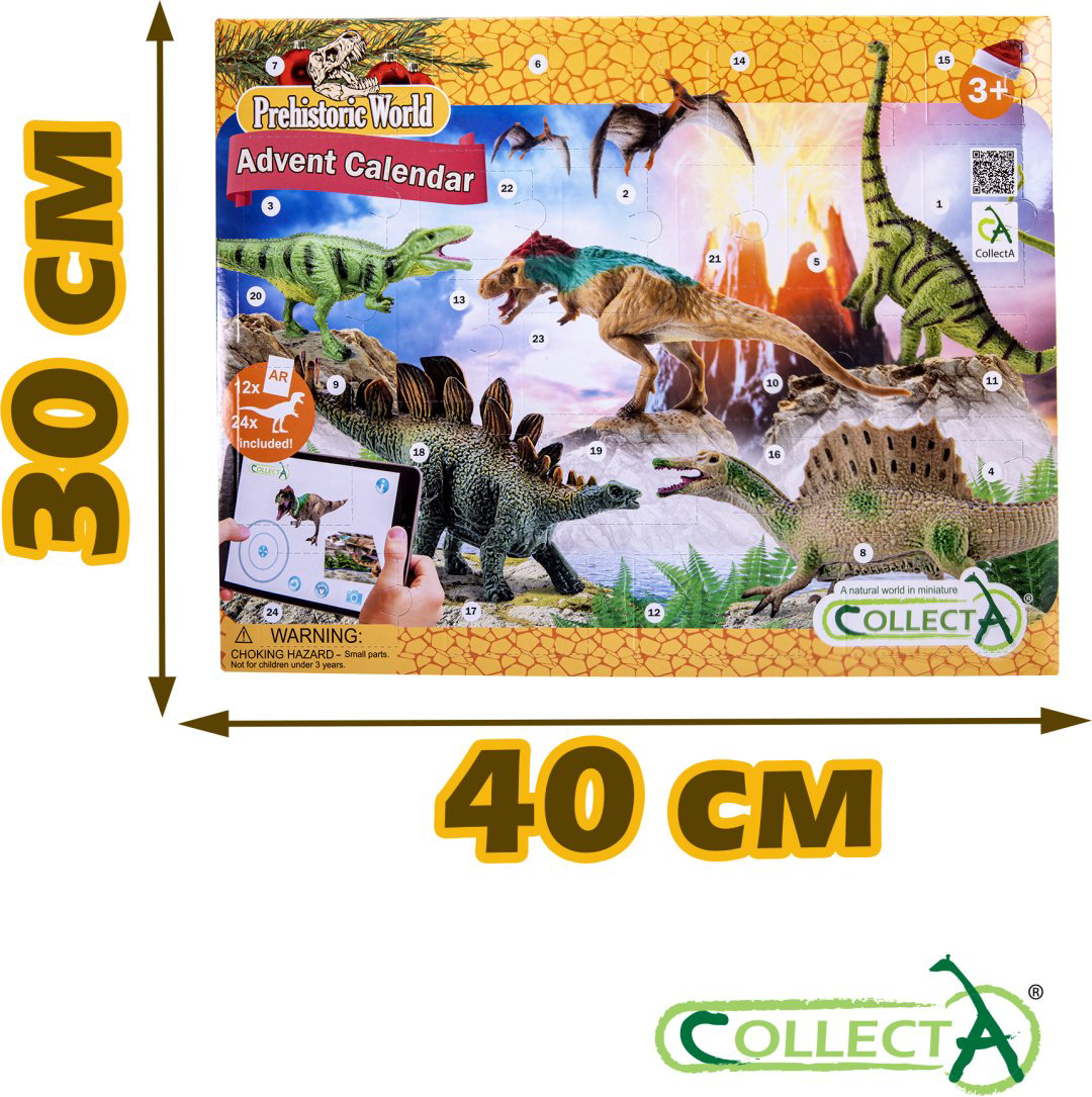 Collecta Доисторические животные адвент-календарь купить,NaN