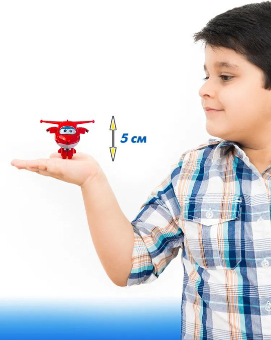 Трансформер Super Wings Джетт, высота 5 см купить,NaN