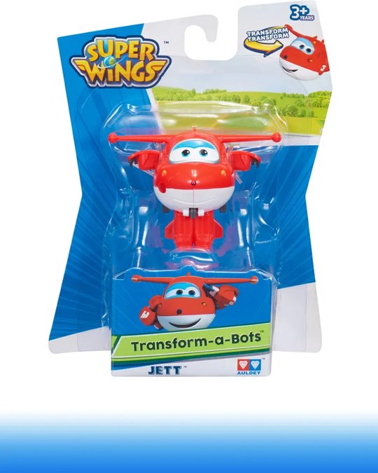 Трансформер Super Wings Джетт, высота 5 см купить,0