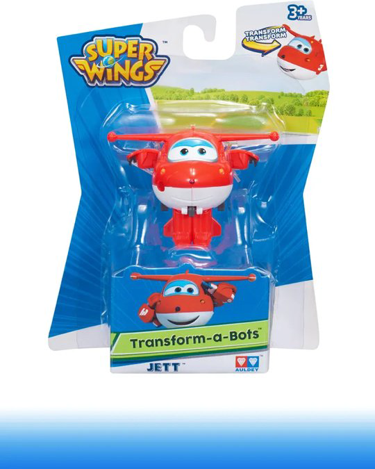 Трансформер Super Wings Джетт, высота 5 см купить,NaN