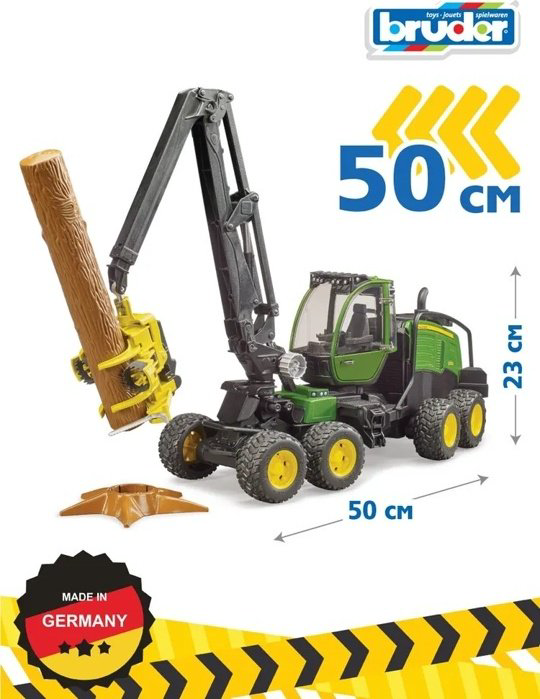 Спецтехника Bruder Харвестер John Deere зеленый купить,NaN