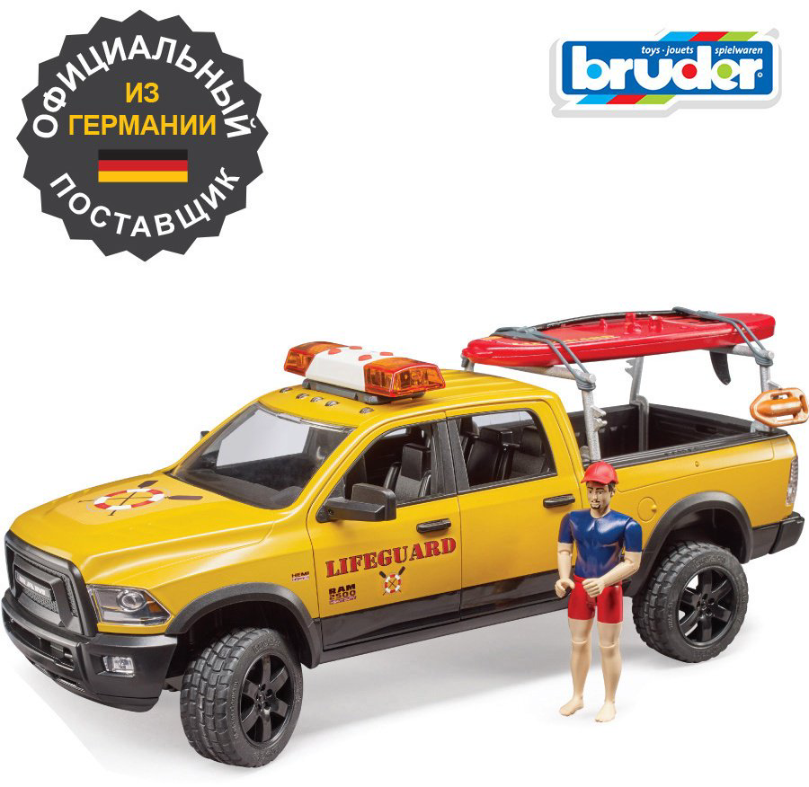 Внедорожник Bruder Dodge RAM мультиколор