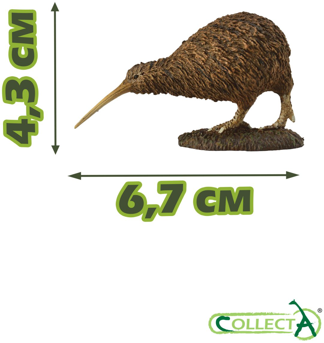 Фигурка Collecta Киви 4.3 см 1 шт купить,NaN