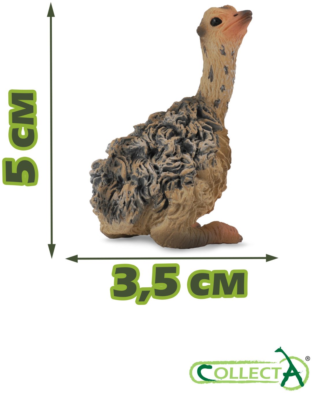 Фигурка Collecta Страус 5 см 1 шт