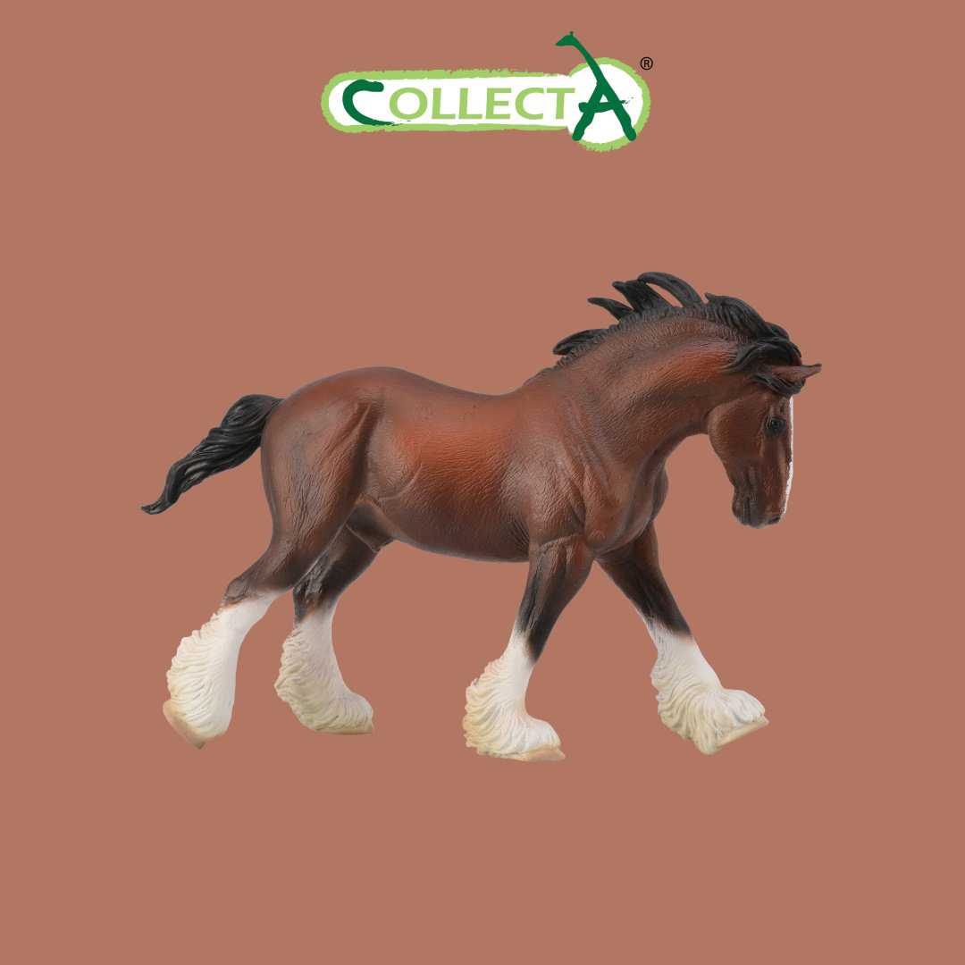 Фигурка Collecta Клейдесдальский тяжеловоз 12.4 см 1 шт