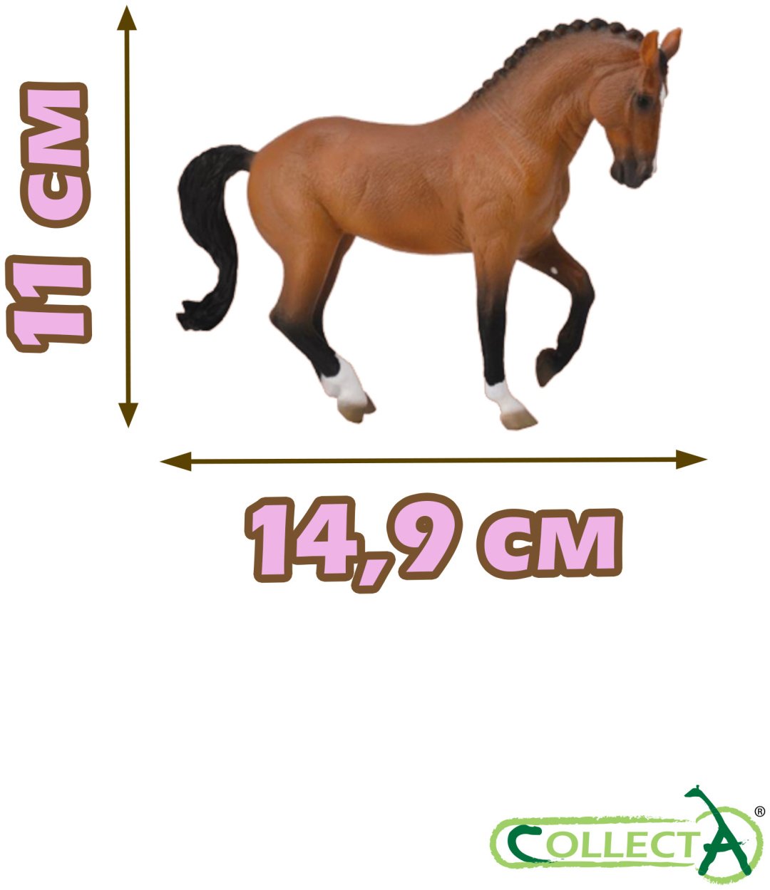 Фигурка Collecta Ганноверская гнедая кобыла 11 см 1 шт