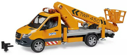 Грузовая Bruder Mercedes Benz Sprinter серый, оранжевый